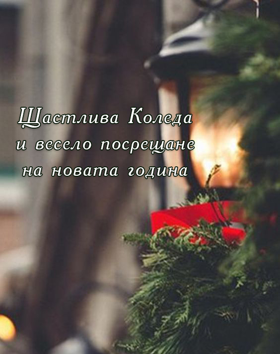 Щастлива Коледа и весело посрещане на новата година