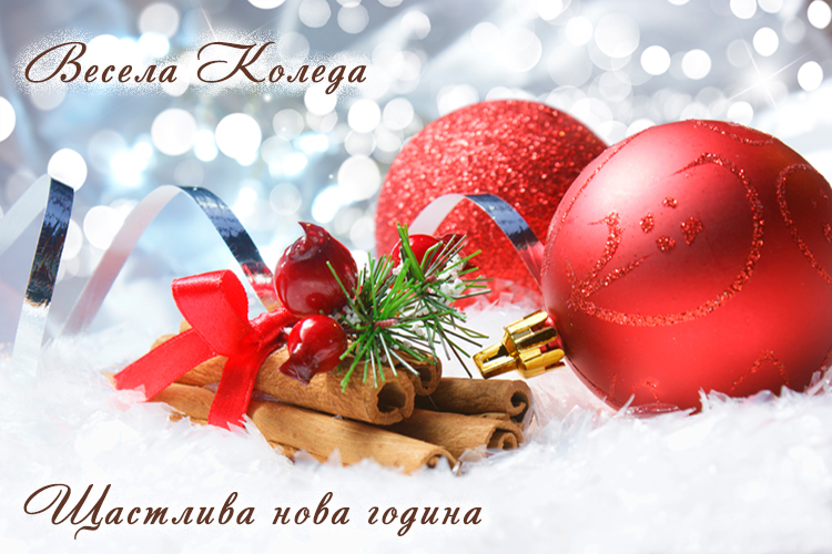 Весела Коледа. Щастлива нова година!